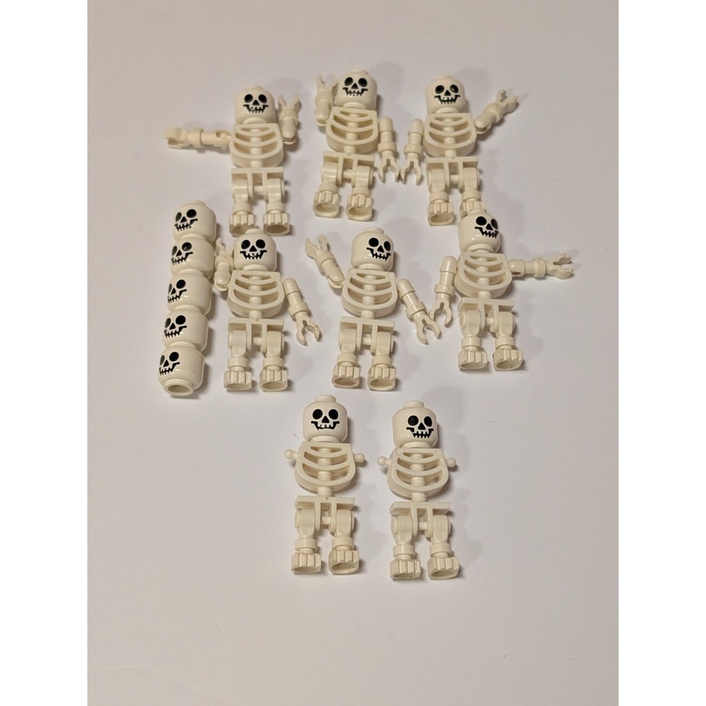 Vintage 1998 LEGO Adventurers Egypt Tomb Skeletons Lot 6+